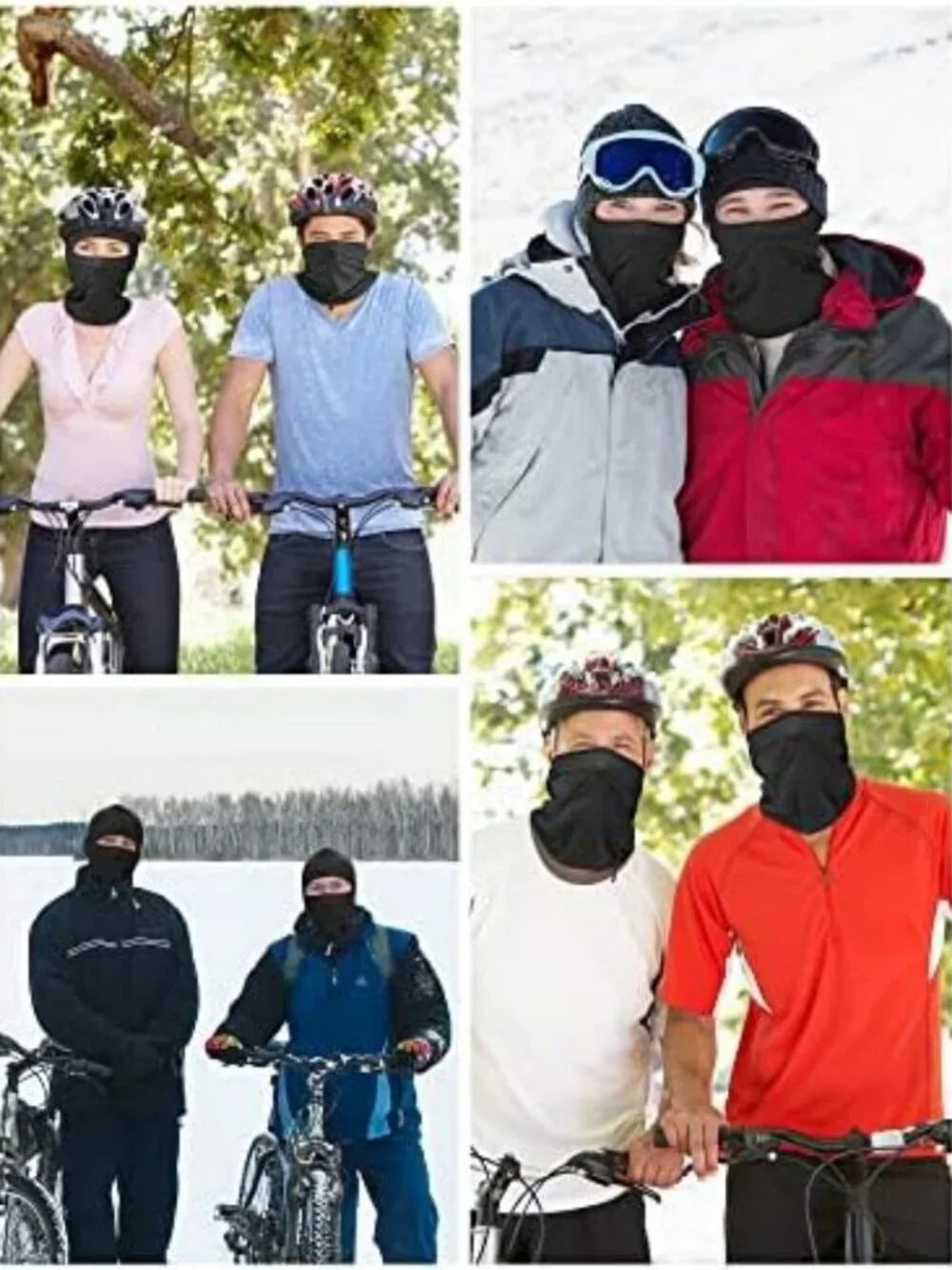 18 Pcs Balaclava Ski Mask Set | Full Face Cover, UV Protection, Winter Gear